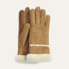Handschuhe mit Schafsfellnähten Handschuhe mit Schafsfellnähten