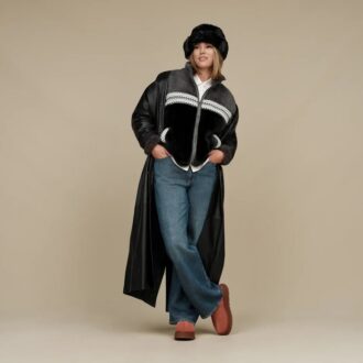 Marlene Sherpa Jacke Heritage Braid