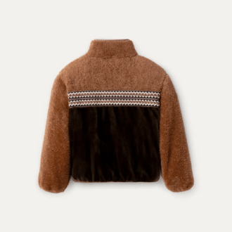 Marlene Sherpa Jacke Heritage Braid
