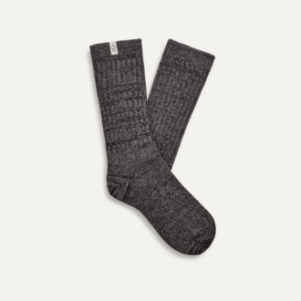 Rippgestrickte Slouchy Crew Socken Rippgestrickte Slouchy Crew Socken