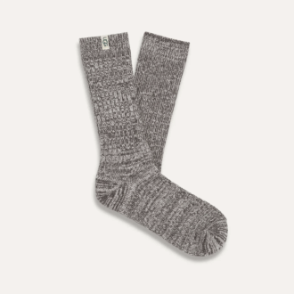 Rippgestrickte Slouchy Crew Socken Rippgestrickte Slouchy Crew Socken