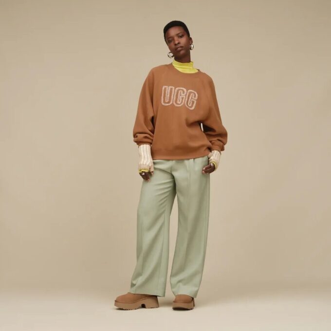 UGG Logo Rundhals-Sweatshirt UGG Logo Rundhals-Sweatshirt