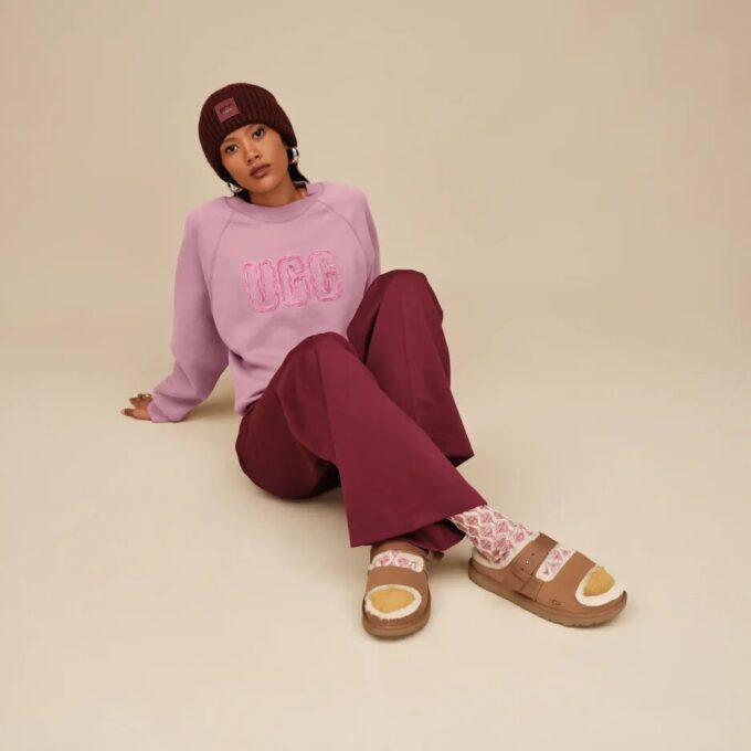 UGG Logo Rundhals-Sweatshirt UGG Logo Rundhals-Sweatshirt